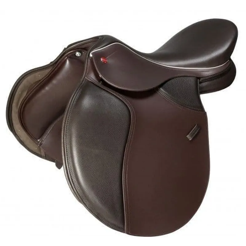John Whitaker Junior Pro Jump Saddle - Light Havana